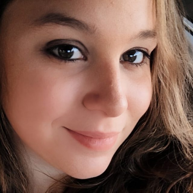 Alexandra Marsden, smiling
